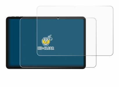 Immagine del dispositivo Doogee U12 con un'ampia varietà di protezioni per lo schermo.