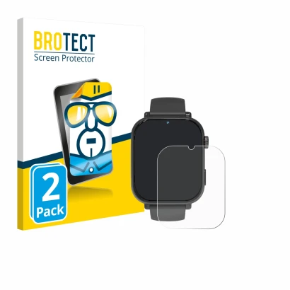 Parte frontale di una confezione del prodotto con il logo del marchio BROTECT. Accanto è raffigurato il dispositivo Ucani A22