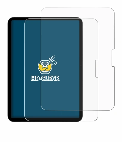 Immagine del dispositivo Apple iPad Pro 11" 2025 con un'ampia varietà di protezioni per lo schermo.