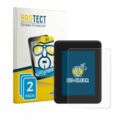 Parte frontale di una confezione del prodotto con il logo del marchio BROTECT. Accanto è raffigurato il dispositivo Neodrives