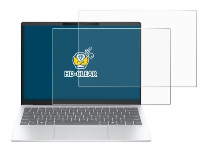 Immagine del dispositivo HP OmniBook 7 Aero 13 con un'ampia varietà di protezioni per lo schermo.