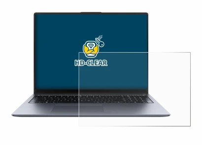 Immagine del dispositivo Huawei MateBook D 16 2024 con un'ampia varietà di protezioni per lo schermo.