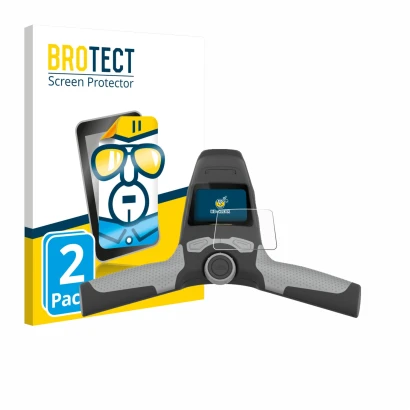 Parte frontale di una confezione del prodotto con il logo del marchio BROTECT. Accanto è raffigurato il dispositivo PowaKaddy