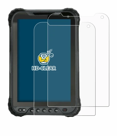 Immagine del dispositivo Unitech TB85 Plus con un'ampia varietà di protezioni per lo schermo.