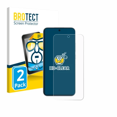 Parte frontale di una confezione del prodotto con il logo del marchio BROTECT. Accanto è raffigurato il dispositivo Oppo F31 P