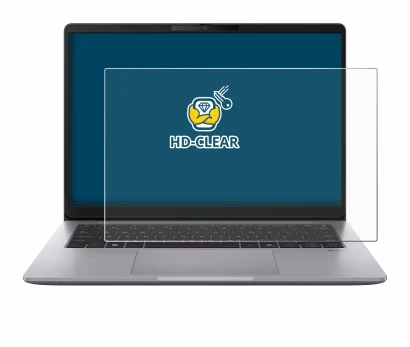 Immagine del dispositivo ASUS ExpertBook P3 G2 con un'ampia varietà di protezioni per lo schermo.