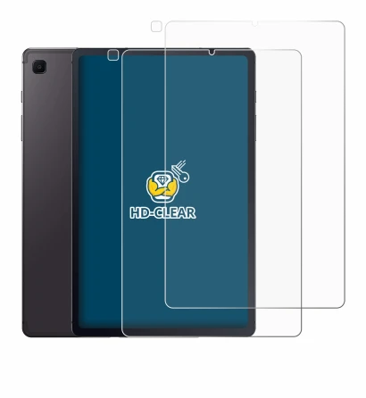 Immagine del dispositivo Samsung Galaxy Tab S6 Lite 2020 (Fronte+Fotocamera) con un'ampia varietà di protezioni per lo schermo