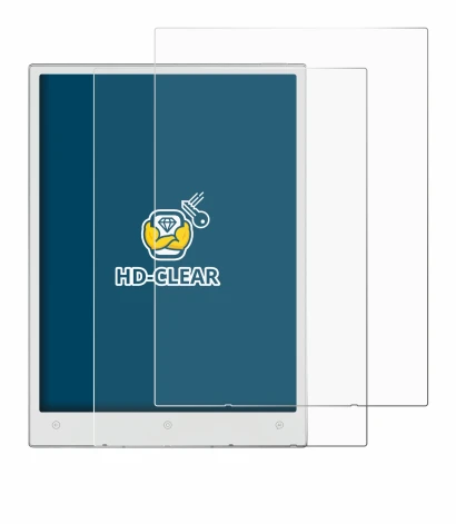 Immagine del dispositivo Viwoods AiPaper Mini con un'ampia varietà di protezioni per lo schermo.