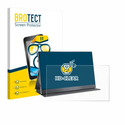 Parte frontale di una confezione del prodotto con il logo del marchio BROTECT. Accanto è raffigurato il dispositivo CUIUIC GS1