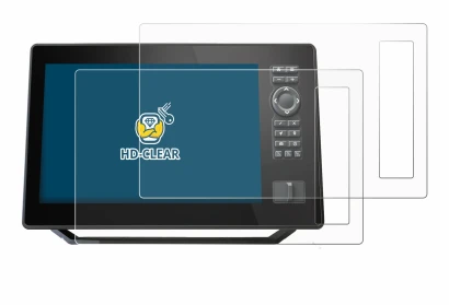 Immagine del dispositivo Humminbird Xplore 9 con un'ampia varietà di protezioni per lo schermo.