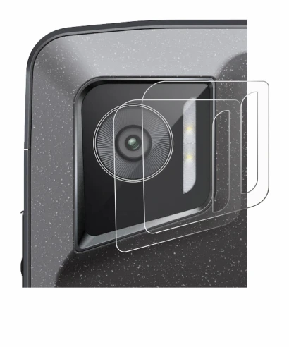 Immagine del dispositivo Crosscall Stellar M6E (SOLO Fotocamera) con un'ampia varietà di protezioni per lo schermo.