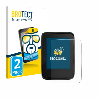 Parte frontale di una confezione del prodotto con il logo del marchio BROTECT. Accanto è raffigurato il dispositivo Giant Ride