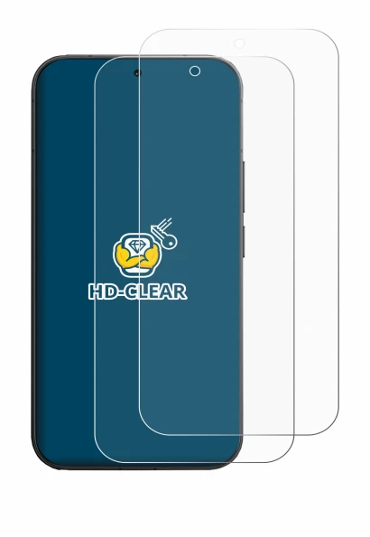 Immagine del dispositivo Vivo V70 con un'ampia varietà di protezioni per lo schermo.