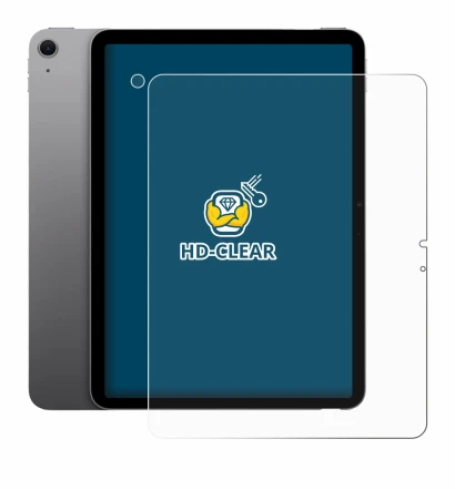 Immagine del dispositivo Apple iPad Air 13" M4 2026 (Fronte+Fotocamera) con un'ampia varietà di protezioni per lo schermo.