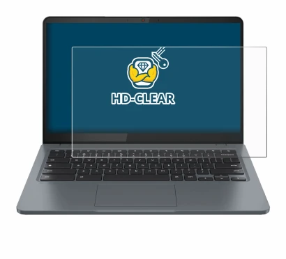 Immagine del dispositivo Lenovo IdeaPad Slim 3 Chromebook Gen 8 14" con un'ampia varietà di protezioni per lo schermo.