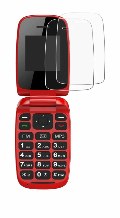 Immagine del dispositivo Chakeyake R341 con un'ampia varietà di protezioni per lo schermo.
