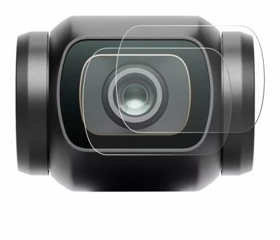 Immagine del dispositivo DJI Osmo Pocket 4 (Lente) con un'ampia varietà di protezioni per lo schermo.