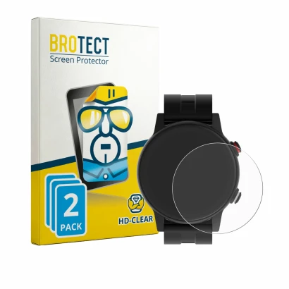 Parte frontale di una confezione del prodotto con il logo del marchio BROTECT. Accanto è raffigurato il dispositivo James R9 c