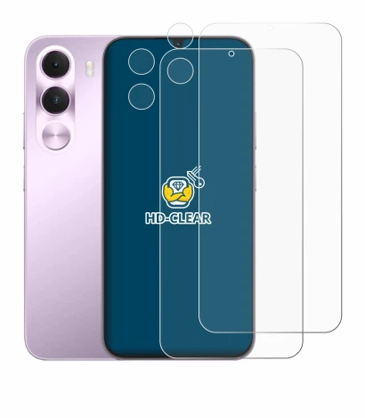 Immagine del dispositivo realme C100i (Fronte+Fotocamera) con un'ampia varietà di protezioni per lo schermo.