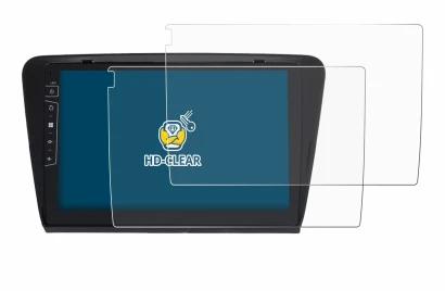 Immagine del dispositivo Dynavin D9-7 Premium Flex con un'ampia varietà di protezioni per lo schermo.