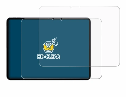 Immagine del dispositivo Oppo Pad 6 con un'ampia varietà di protezioni per lo schermo.