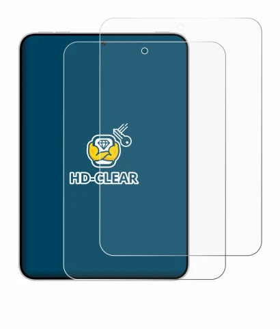 Immagine del dispositivo Oppo Pad Mini con un'ampia varietà di protezioni per lo schermo.