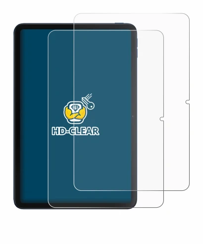 Immagine del dispositivo Xiaomi Poco Pad C1 con un'ampia varietà di protezioni per lo schermo.