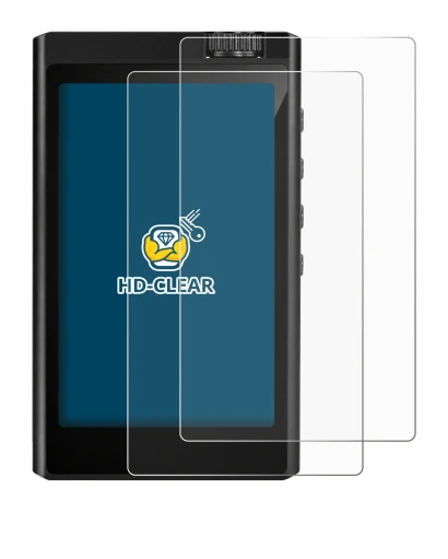Immagine del dispositivo Surfans F35 con un'ampia varietà di protezioni per lo schermo.