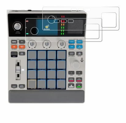 Immagine del dispositivo Akai MPC Sample con un'ampia varietà di protezioni per lo schermo.
