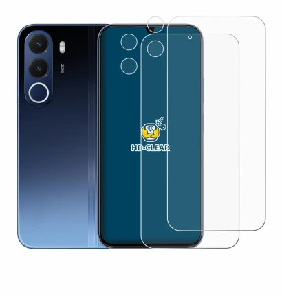Immagine del dispositivo realme C100x (Fronte+Fotocamera) con un'ampia varietà di protezioni per lo schermo.
