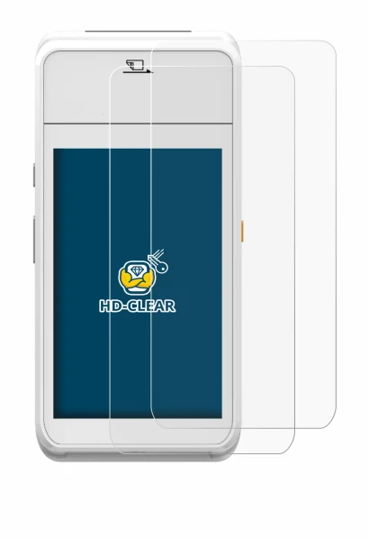 Immagine del dispositivo Pax A99 con un'ampia varietà di protezioni per lo schermo.