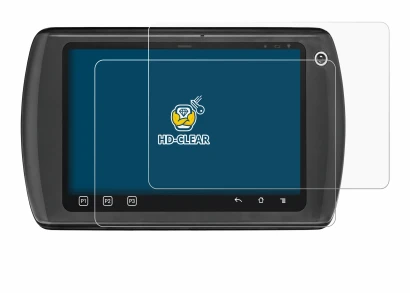 Immagine del dispositivo Zebra ET1 con un'ampia varietà di protezioni per lo schermo.