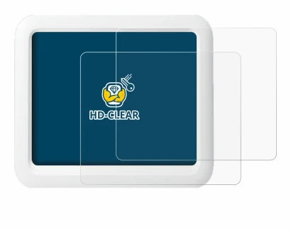 Immagine del dispositivo SwitchBot Meter Pro con un'ampia varietà di protezioni per lo schermo.