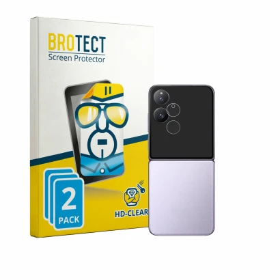 Parte frontale di una confezione del prodotto con il logo del marchio BROTECT. Accanto è raffigurato il dispositivo Xiaomi MIX