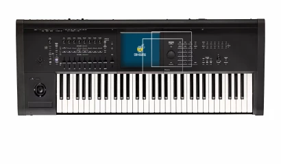 Immagine del dispositivo KORG Kronos 3 (2025) 61 con un'ampia varietà di protezioni per lo schermo.