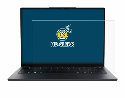 Immagine del dispositivo Chuwi UniBook con un'ampia varietà di protezioni per lo schermo.