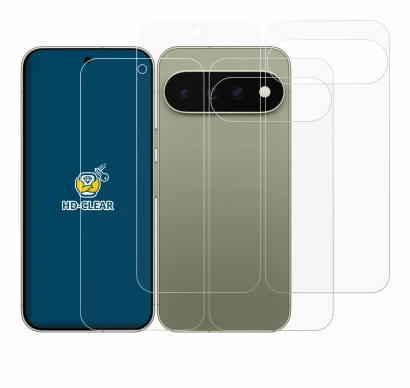 Immagine del dispositivo Google Pixel 11 Pro XL (Fronte+Retro) con un'ampia varietà di protezioni per lo schermo.