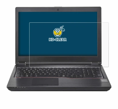 Immagine del dispositivo Fujitsu Celsius H780 con un'ampia varietà di protezioni per lo schermo.
