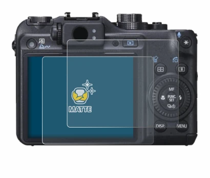 Immagine del dispositivo Canon PowerShot G10 con un'ampia varietà di protezioni per lo schermo.