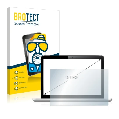 Parte frontale di una confezione del prodotto con il logo del marchio BROTECT. Accanto è raffigurato il dispositivo con la rel