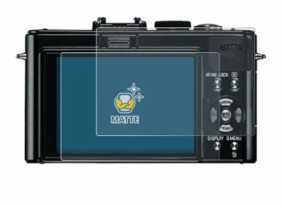 Immagine del dispositivo Leica D-Lux 5 con un'ampia varietà di protezioni per lo schermo.