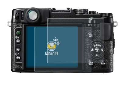 Immagine del dispositivo Fujifilm FinePix X10 con un'ampia varietà di protezioni per lo schermo.