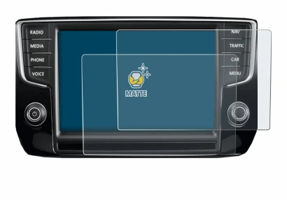 Immagine del dispositivo Volkswagen Passat 2015 Discover Pro 8" 2014 con un'ampia varietà di protezioni per lo schermo.