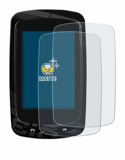 Immagine del dispositivo Garmin Edge 810 con un'ampia varietà di protezioni per lo schermo.