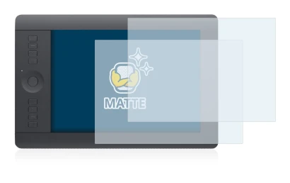 Immagine del dispositivo Wacom Intuos Pro S con un'ampia varietà di protezioni per lo schermo.