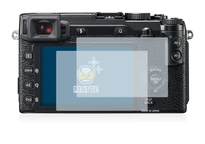 Immagine del dispositivo Fujifilm X-E2 con un'ampia varietà di protezioni per lo schermo.