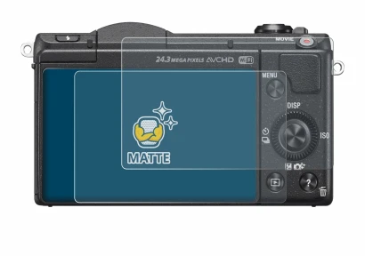 Immagine del dispositivo Sony Alpha 5100 (DSLR-A5100) con un'ampia varietà di protezioni per lo schermo.