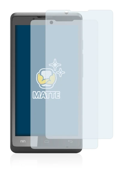 Immagine del dispositivo Archos 40c Titanium con un'ampia varietà di protezioni per lo schermo.