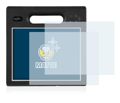 Immagine del dispositivo Motion Computing F5t con un'ampia varietà di protezioni per lo schermo.