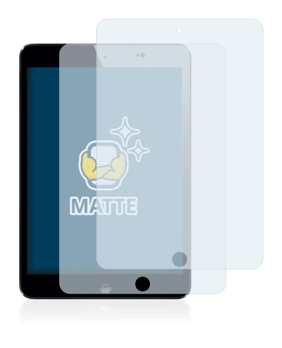 Immagine del dispositivo Apple iPad Mini 3 2014 con un'ampia varietà di protezioni per lo schermo.